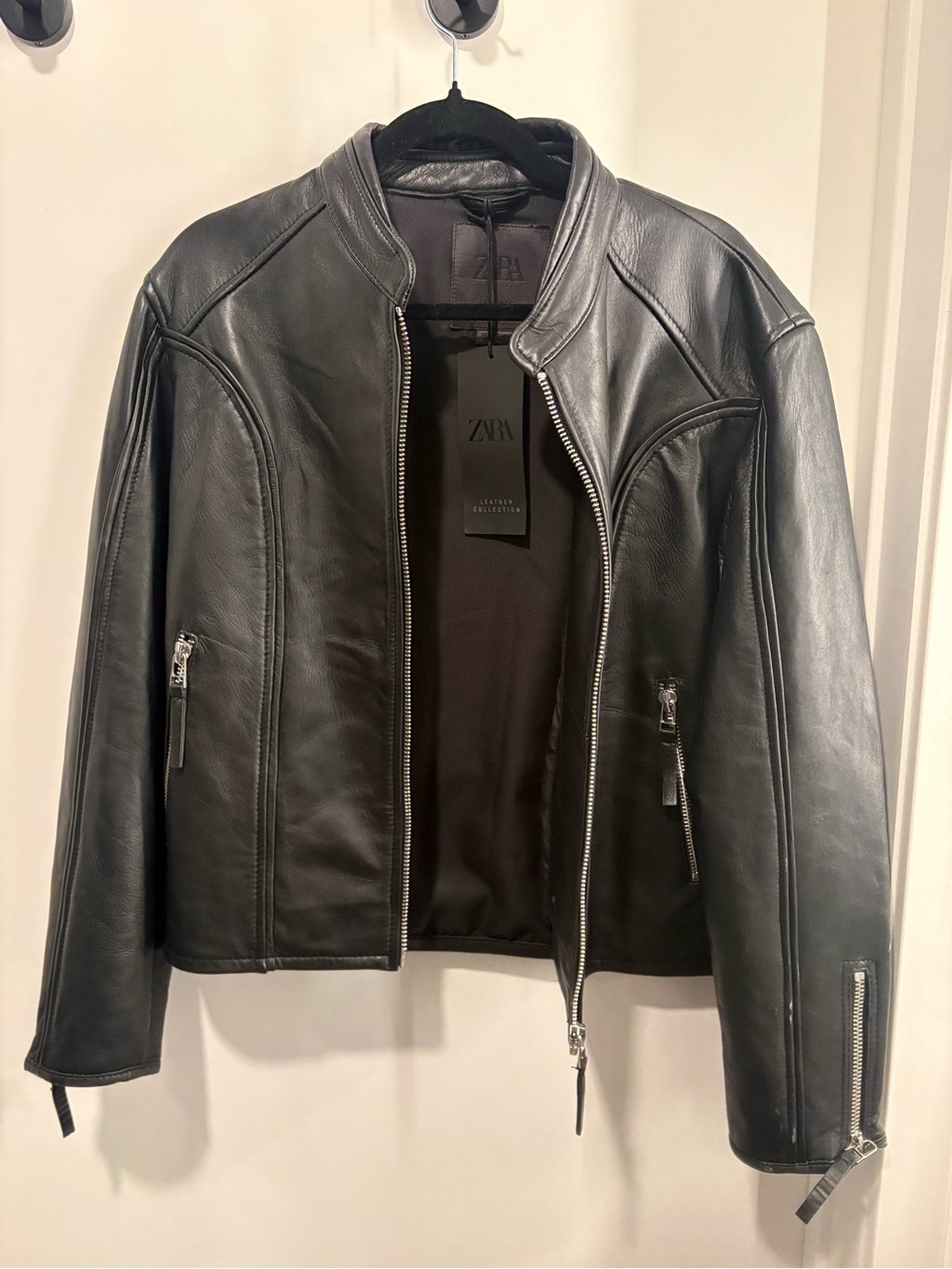 ZARA - Leather Collection - leather jacket